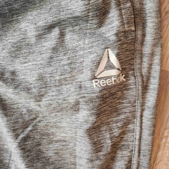 Reebok Women's Grey Elastic Waist Joggers Pants Large - Picture 5 of 5